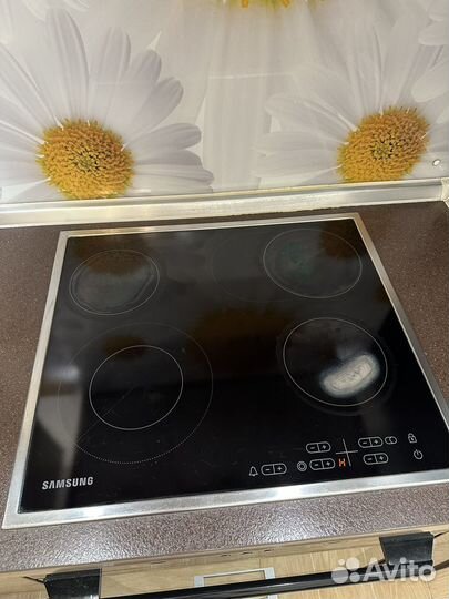 Варочная панель samsung с трещиной