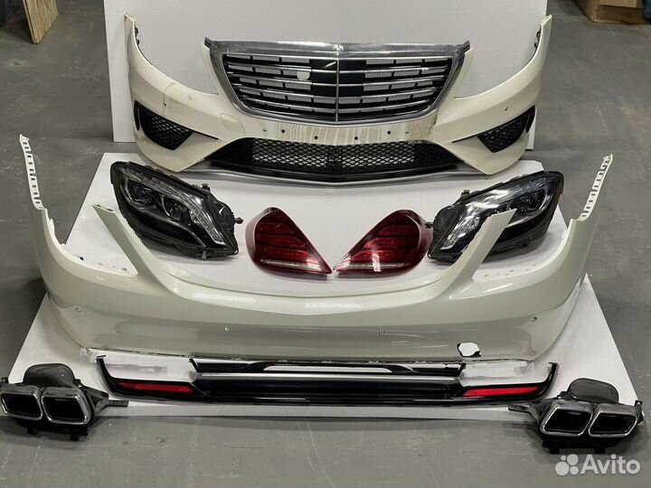 Оригинальный обвес mercedec W222 AMG 63