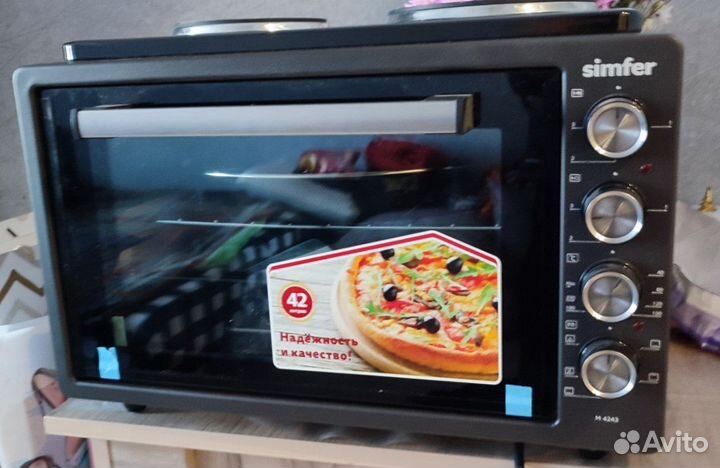 Печь Simfer с 2мя конфорками
