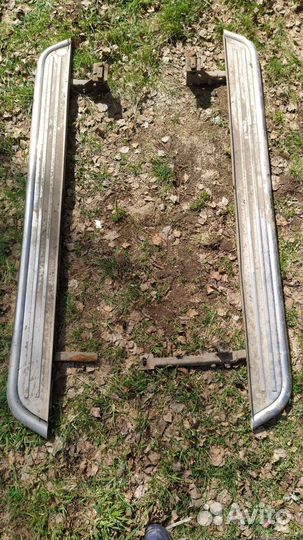 Подножки пороги hyundai tucson 2008