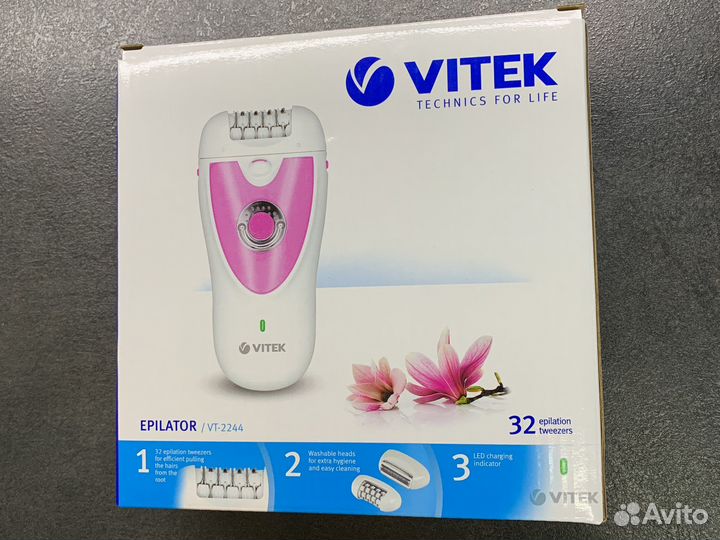Эпилятор vitek VT-2244