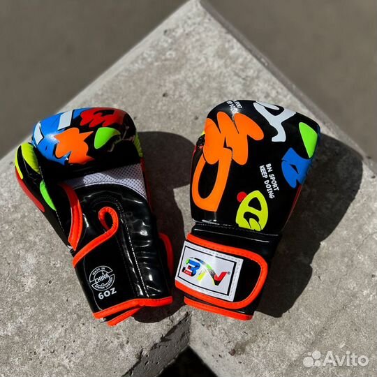 Детские боксерские перчатки BN fight fancy 6 oz