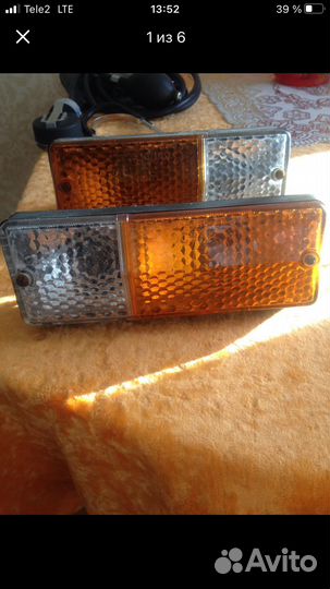 Подфарники поворотники ваз 2106
