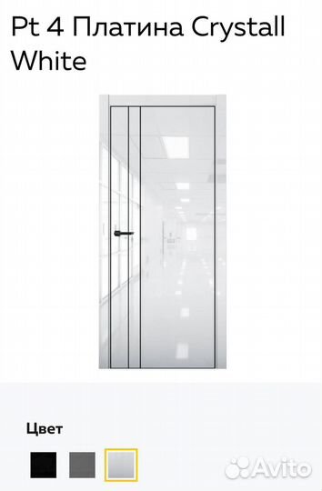 Двери межкомнатные глянец