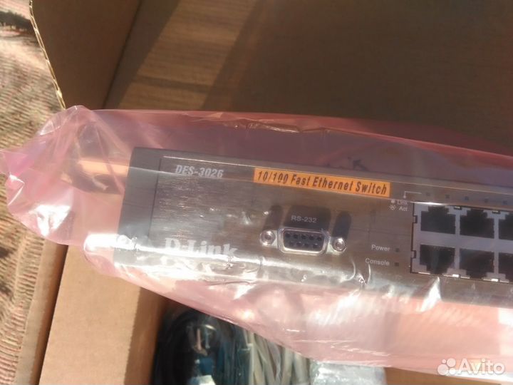 Коммутатор D Link DES-3026 управляемый