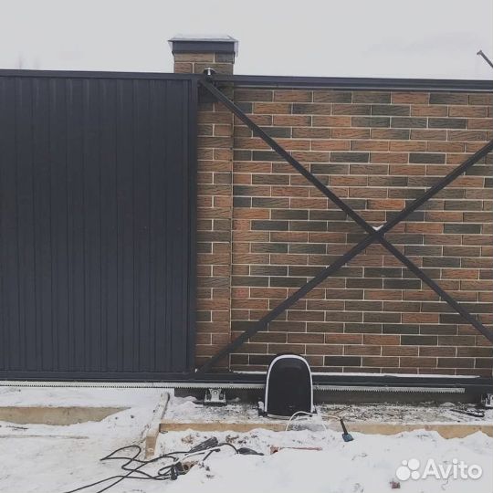 Откатные ворота 