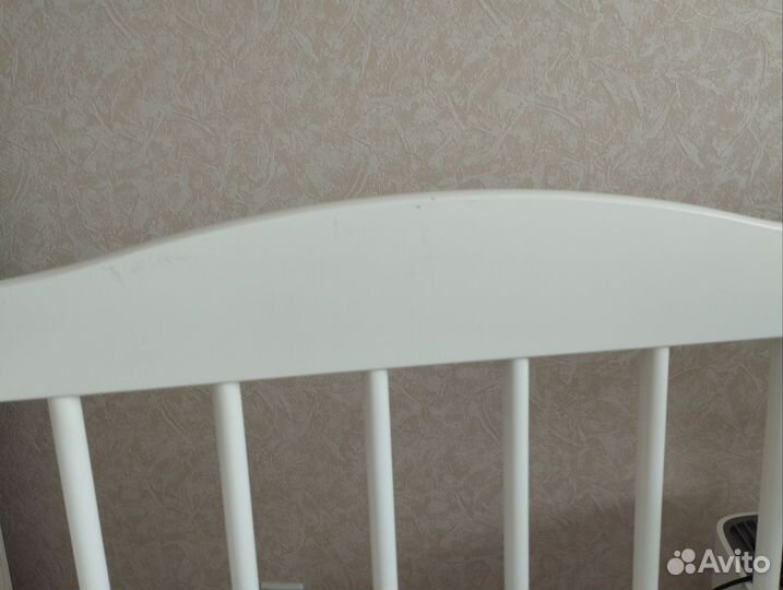 Детская кровать Уралочка + столик пеленальный Икеа