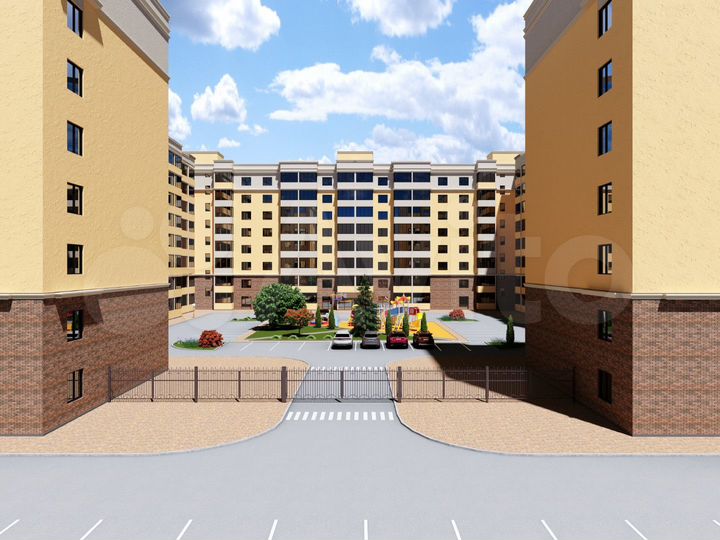 2-к. квартира, 58 м², 3/8 эт.