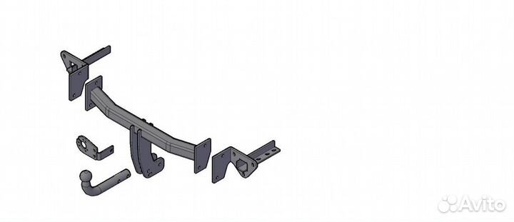 Фаркоп Субару (Subaru) Forester 2013- (кроме рейс