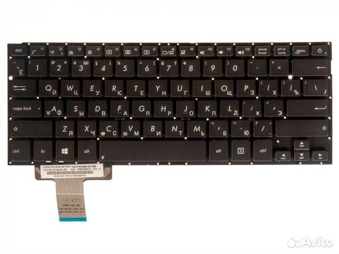 Клавиатура для ноутбука Asus UX42, UX42VX черная