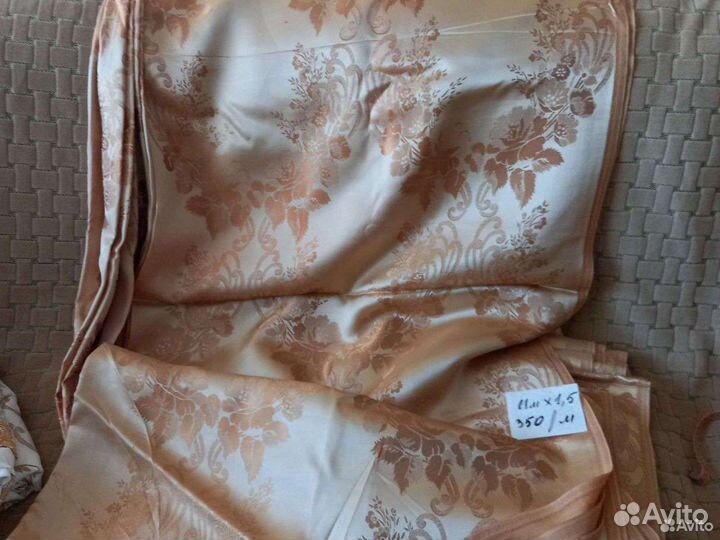 Ткань для штор, атласная, СССР