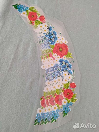 Термо наклейки для кокошника, короны