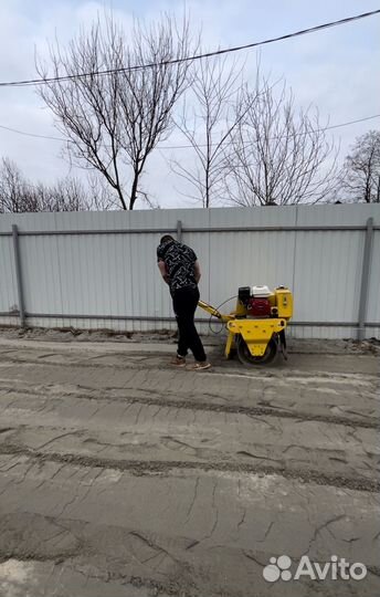 Ручной виброкаток