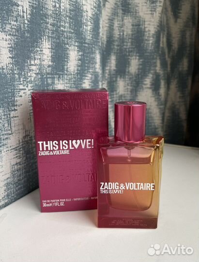 This is love Zadig & Voltaire парфюм, духи
