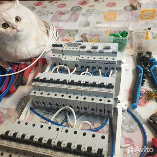 Электрик электромонтаж частник бригада гарантия