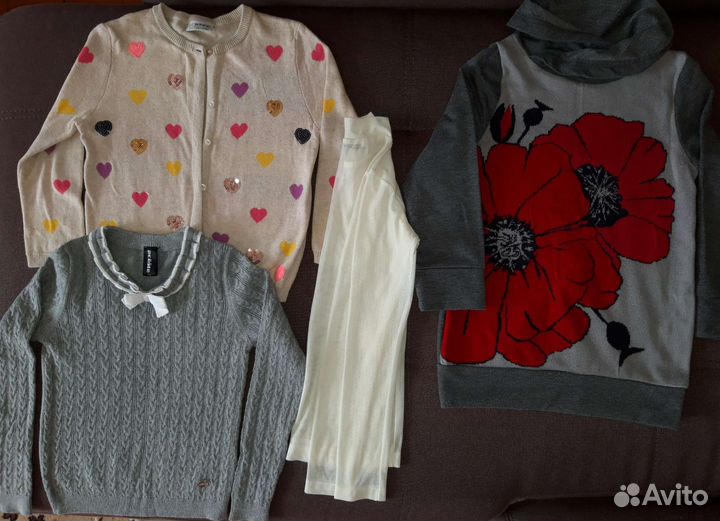 Вещи пакетом на девочку 116 122
