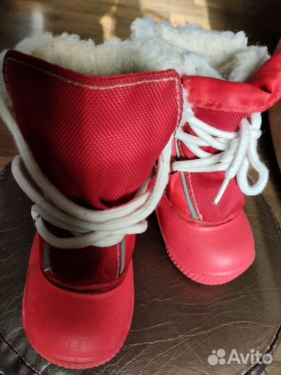 Детские резиновые сапоги с утеплением, мехом