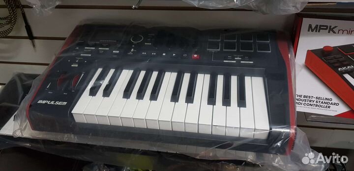Novation impulse 25 миди клавиатура