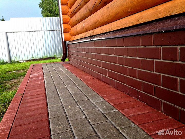 Заливка отмостки