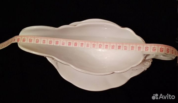 Соусник с поддоном антикварный кузнецовский