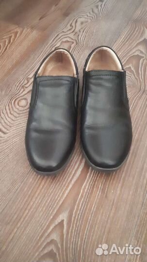 Туфли кожаные на мальчика 35 размер