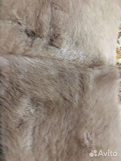 Норка белая выделка шкур