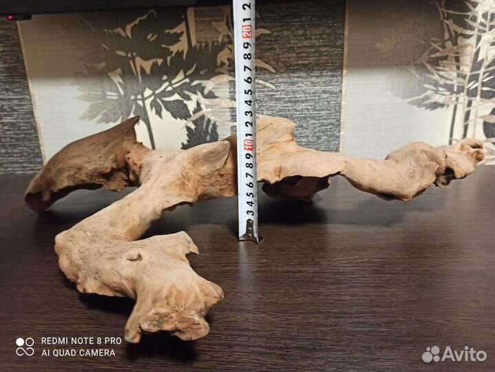 Коряга в аквариум