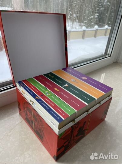 Коллекция книг Гарри Поттер в оригинале