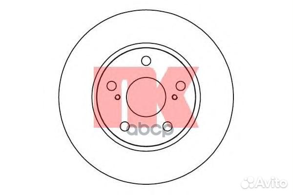 Диск тормозной 2045121 Nk