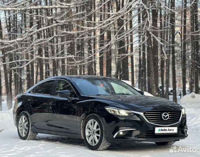 Mazda 6 2.5 AT, 2015, 84 700 км