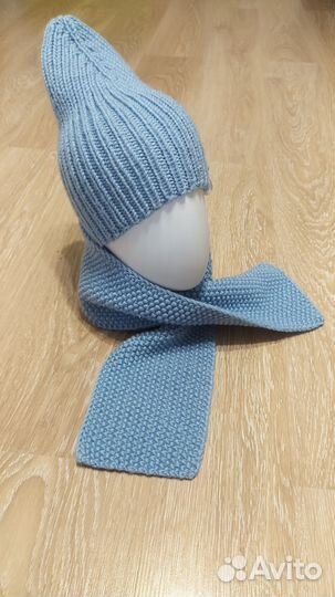 Комплект шапка и шарф