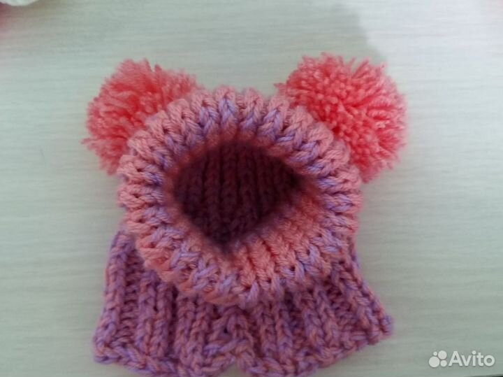 Шапка для собак мелких пород