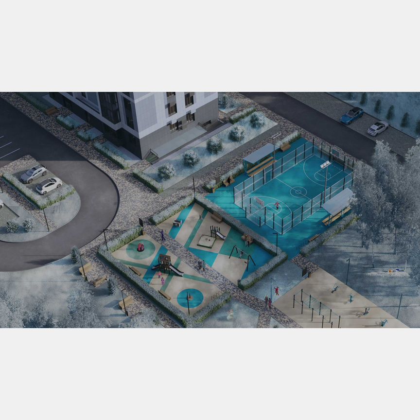 1-к. квартира, 51,6 м², 8/11 эт.