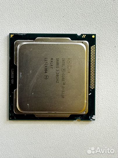 Процессор intel core i3-3220