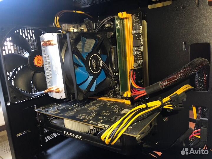 Ryzen 5 2600 пк в сборе