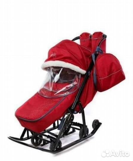 Детские санки коляска