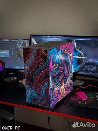 Корпус Игровой для пк (Кастомный) Hyper Beast RGB