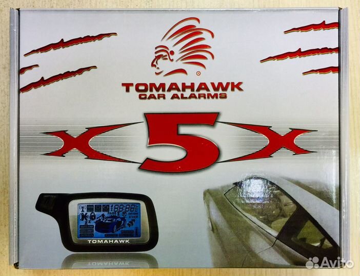 Новая Tomahawk X5 сигнализация 754-2