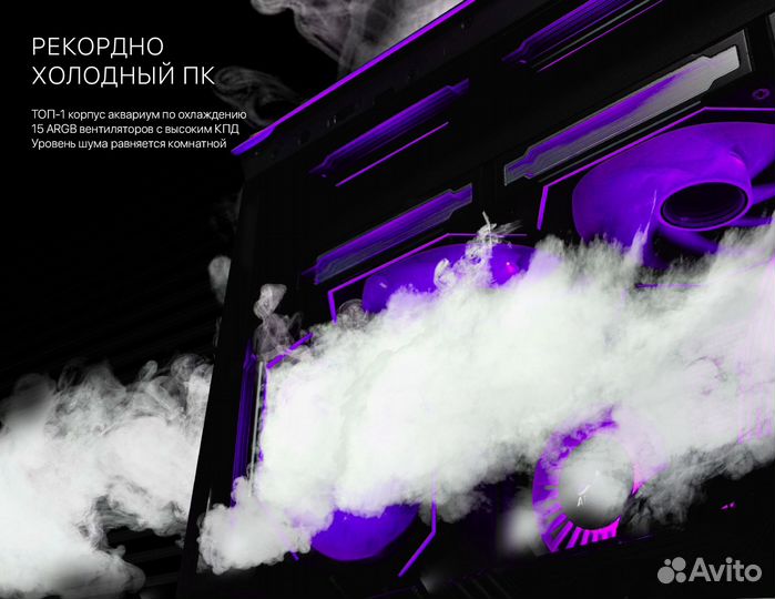 Игровой пк RTX 4090/ AMD 9950X/ 96гб DDR5 8000 Мгц