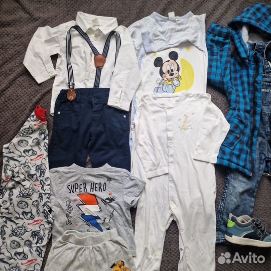 Вещи пакетом HM, mothercare