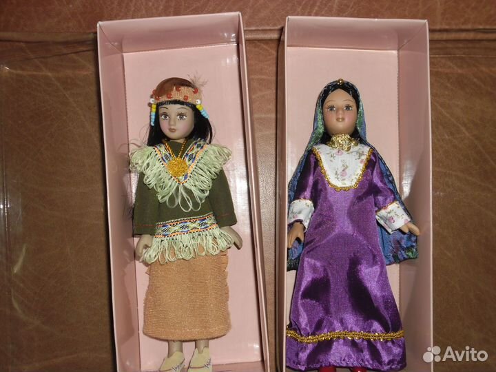 Фарфоровые куклы Де Агостини - дамы и народницы