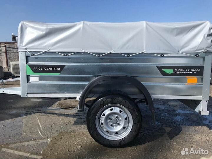 Прицеп легковой оцинкованный самосвал 2х1.3х0.5