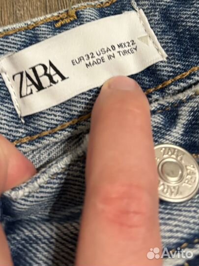 Джинсы женские zara 32