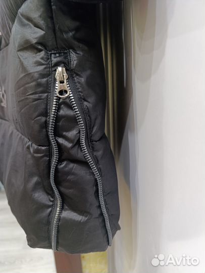 Пуховик для девочки 140