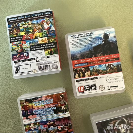 Кастомные мини-кейсы для игр Nintendo Switch