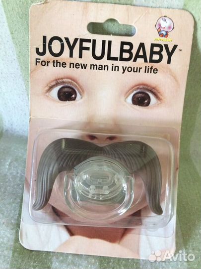 Соска «Усы» детская новая