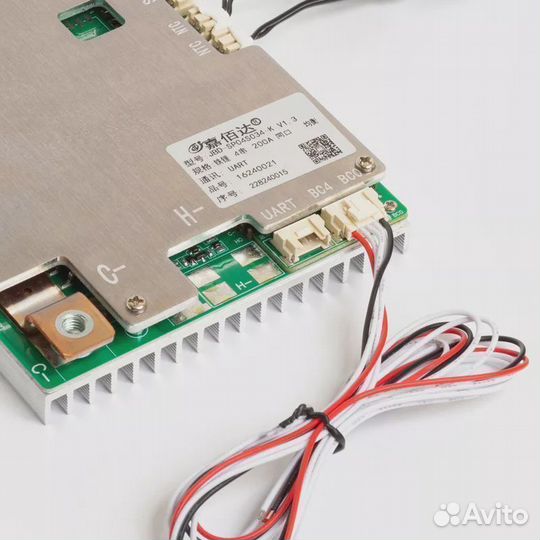 JBD BMS 12V 200A с Bluetooth 1kwt для lifepo4 акб