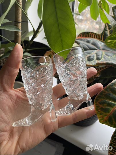 Рюмка в виде сапожка, набор 6 шт