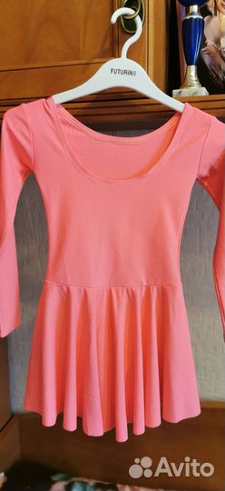 Купальник-платье для бальных танцев или гимнастики