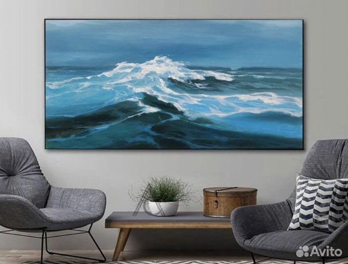 Интерьерная картина море